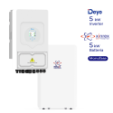 Inverter Deye 6kW monofase, con accumulo nRuit da 5kWh (tecnologia CATL)